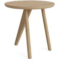 NORR11 Fin bijzettafel Ø40 cm Natural oak