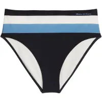 Marc O'Polo Bikinibroek ' Summer Stripes ' lichtblauw / zwart / wit