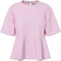 Pieces Blouse rosa / wit