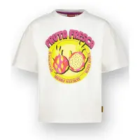Vingino Shirt 'Hanrieke' geel / pink / knalrood / wit