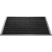 HQ Hamat Rubbermat Scraper Zwart 60 X 40 Cm