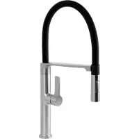 REA - Keukenkraan Lago Brush Nickel - 21,5 x 10 x 51 cm