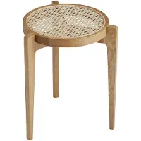 NORR11 Le Roi Side Table - Bijzettafels & buffetten Rotan Natural Oak - W1LER15018FSCWNANO00000