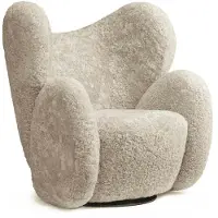 NORR11 Big Big Chair Armchair - Fauteuils Multiplex Moonlight - W1BIG14083FUUPSWSHMOONL