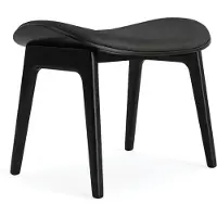 NORR11 Elephant Kruk Zwart - Krukken Eiken Black - W1ELE14018FSCOBLVL21003