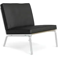NORR11 Man Armchair - Fauteuils Leer Anthracite - W1MAN14008STAINOVL21003