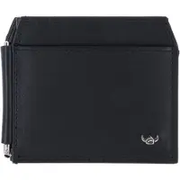 Golden Head Leren geldclip kaarthouder Polo RFID Protect Clip-Scheintasche 1923 Schwarz zwart