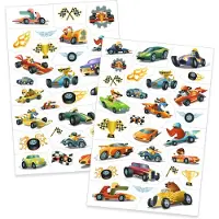 Djeco Grand Prix Tattoos MEER DAN 50 Stuks 3+