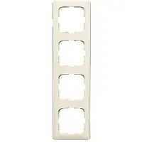 Busch-Jaeger Abb Busch-Jaeger Afdekraam 4-Voudig Creme Linear Bj