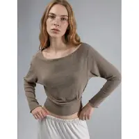 Busem Bootcut Lange Mouw Elastische Blouse