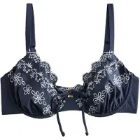 Next - Dames - Versierde DD+ bikinitop met beugels - Grijs