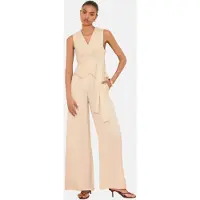 Lipsy Jumpsuit beige
