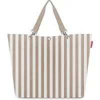 Reisenthel Shopper bruin / bloedrood / wit
