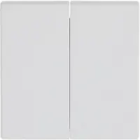 Busch-Jaeger 2CKA001751A3024 Serietoets Afdekking Wit, Verkeerswit 1 stuk(s)