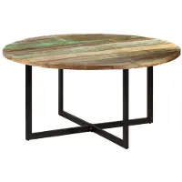 Syfax Eettafel 150x75 cm massief gerecycled hout