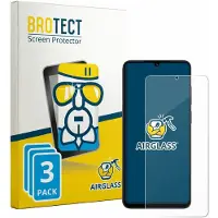 BROTECT Screenprotector 3 Stuks voor Honor X5d Plus Beschermglas transparant