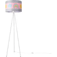 Paco Home - Vloerlamp - Kinderlamp - Kinderkamer - Lampenkap - Rond - Stoffen - Lamp - Vloerlamp - Veelkleurig E27 - Design