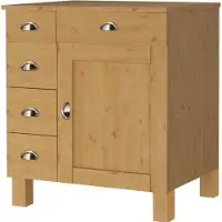 Notio Living Toscana-Keuken CupBoard 5 lades 1 deur in beits wax