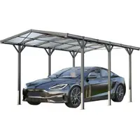 GFP Carport 2,85x5,05m, antraciet