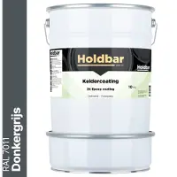 Holdbar Keldercoating Donkergrijs (RAL 7011) 10 kg