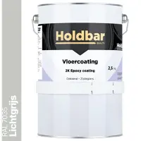 Holdbar Vloercoating Lichtgrijs (RAL 7035) 2,5 kg