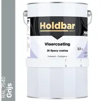 Holdbar Vloercoating Grijs (RAL 7040) 2,5 kg