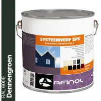 Afinol Hoogglans Lakverf Dennengroen (RAL 6009) 2,5 liter