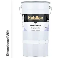 Holdbar Vloercoating Standaard Wit 5 kg