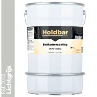 Holdbar Badkamercoating Lichtgrijs (RAL 7035) 10 kg