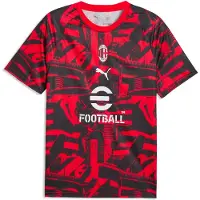 Puma Tricot 'AC Milan' vuurrood / zwart