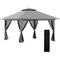 OEM Pop-up tent, afmetingen 4m x 4m, hoogte verstelbaar, UV50+ bescherming, gemaakt van Oxford-materiaal, type: paviljoen