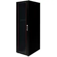 Roline 19-inch netwerkkast Basic 42 U, 600x800 BxD Glazen deur zwart