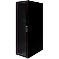 Roline 19-inch netwerkkast Basic 42 U, 600x1000 BxD Glazen deur zwart