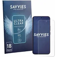 Savvies - Screenprotector voor Vivo Y600 Pro - Folie Beschermfolie transparant 18 Stuks