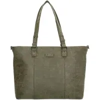 Enrico Benetti Kate 15'' Laptop Shoulderbag olijfgroen