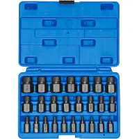 Datona Dolgedraaide Bouten Verwijderset - 25-delig Tapset - Geschikt voor Bouten van 3 tot 22 mm