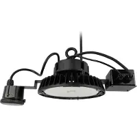 LEDVION - LED High bay, Met Sensor, IP65, 240-190-140W, 175 lm/W, Driver, 4000K, Dimbaar, UFO lamp voor, werkplaatsverlichting, halverlichting, plafondlamp werkplaats