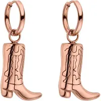 Purelei Oorbellen 'Boots' rose-goud