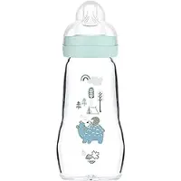 Mam Feel Good Blauw Glazen Fles 260 ml