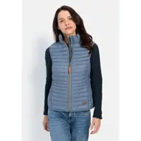 Camel active Gewatteerd vest gemaakt van gerecycled polyamide - Maat womenswear-52 - Smoke Blauw