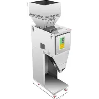 OEM Intelligente weegafvulmachine, 200W vermogen, instelbaar vulbereik, zilverkleurig