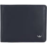 Golden Head Leren portemonnee Polo RFID Protect Scheintasche 1133 Marineblau donkerblauw