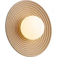QAZQA Retro plafondlamp beige met opaalglas - Lila
