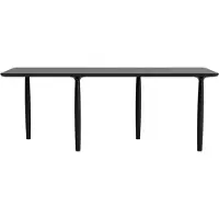 NORR11 Oku eettafel 200 cm Zwart eiken