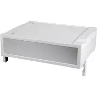 Bopla BOTEGO BO 62618 Tafelbehuizing (l x b x h) 256.9 x 307.35 x 110.92 mm ABS Grijs-wit (RAL 7035) 1 stuk(s)