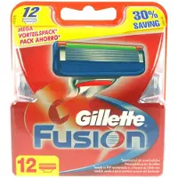Gillette Fusion5 Scheermesjes voor heren, Set van 12 Navulmesjes