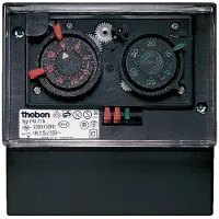 Theben FRI 77G Dubbele Kanalen Ontdooi Timer Schakelaar - 0770033