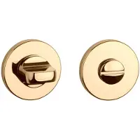 Aprile | Premium WC garnituur rozet | 52x7mm | Goud gepolijst