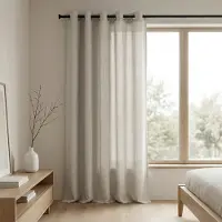 Fresh & Co Gordijnen In Between - Ringen - Off White 150 x 250 cm /