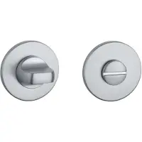 Aprile | Prestige WC garnituur rozet | 52x5mm | Chroom mat